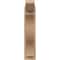 Ekena Millwork 6-in W x 16-in D x 28-in H Funston Slat Rough Cedar Woodgrain TimberThane Outlooker, Primed Tan OUTUR060X16X28FST24RCPR - alternate 3